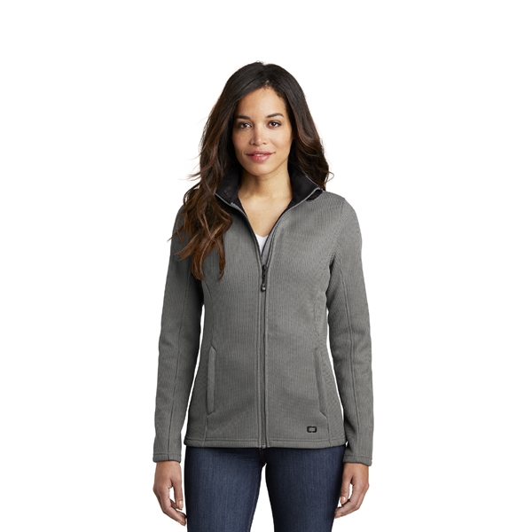 OGIO® Women's Grit Fleece Jacket - OGIO® Women's Grit Fleece Jacket - Image 2 of 3