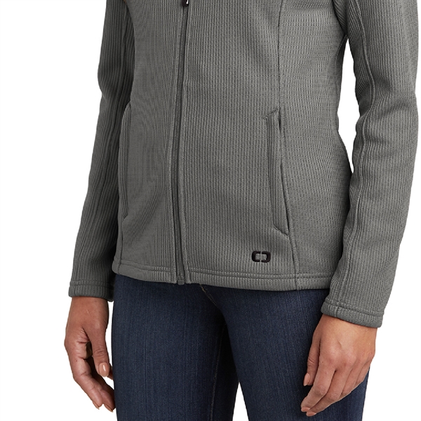 OGIO® Women's Grit Fleece Jacket - OGIO® Women's Grit Fleece Jacket - Image 3 of 3