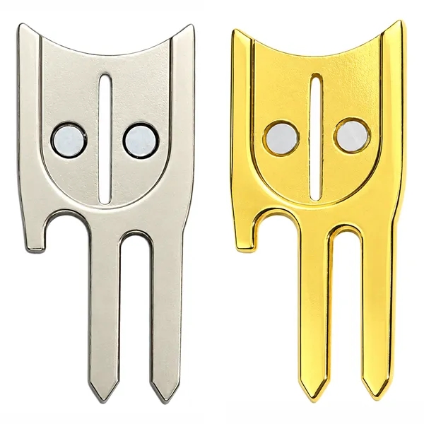 5 In 1 Multi Function Metal Golf Divot Tool