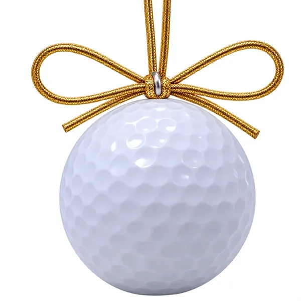 Golf Ball Holiday Ornament