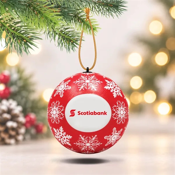 Stress Ball Ornament (Red)