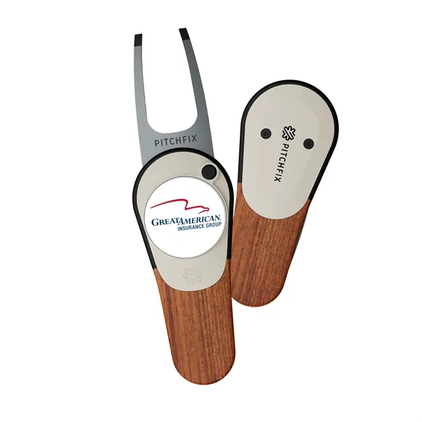 Pitchfix Woodie Golf Divot Repair Tool