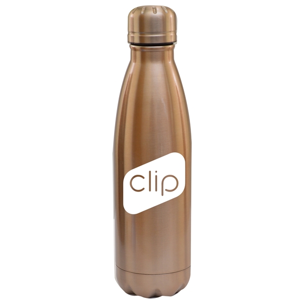 17oz. Stainless Steel Insulated Vacuum Bottle with Lid - 17oz. Stainless Steel Insulated Vacuum Bottle with Lid - Image 3 of 4