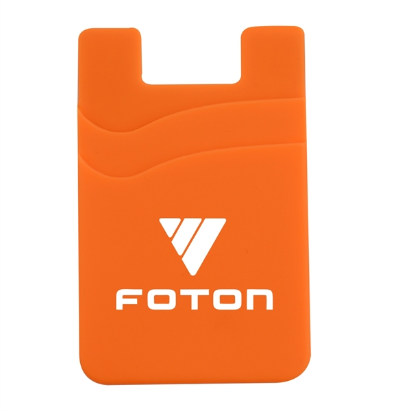 Smartphone Dual Pocket Silicone Phone Wallet - Smartphone Dual Pocket Silicone Phone Wallet - Image 1 of 2