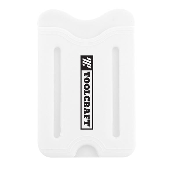 Silicone Phone Wallet w/ Finger Slot - Silicone Phone Wallet w/ Finger Slot - Image 5 of 5