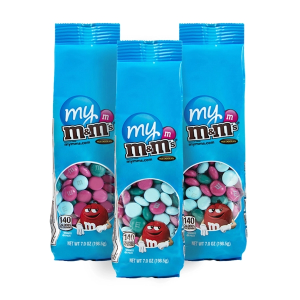 7 oz. Color Choice M&M'S® Bag - Set of Three