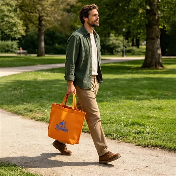 Non Woven Reusable Grocery Shopping Tote Bag