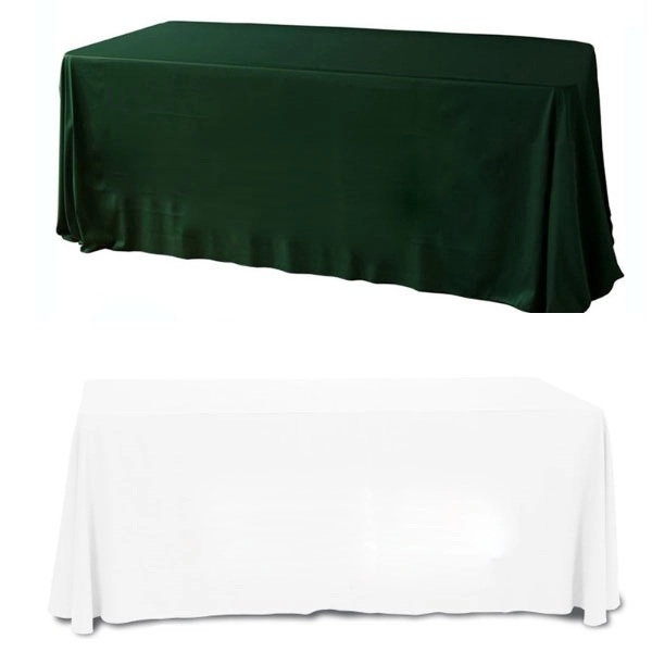 3-Sided Economy 8 Ft Table Covers - 3-Sided Economy 8 Ft Table Covers - Image 5 of 8
