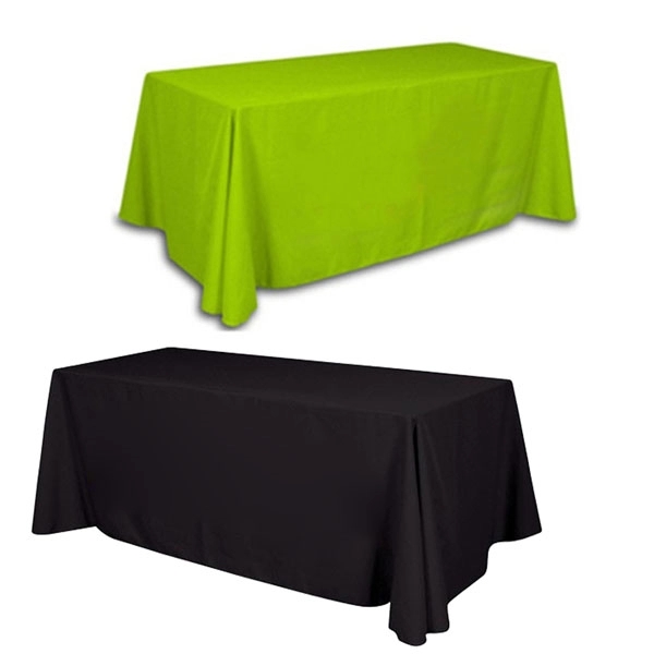 3-Sided Economy 8 Ft Table Covers - 3-Sided Economy 8 Ft Table Covers - Image 3 of 8