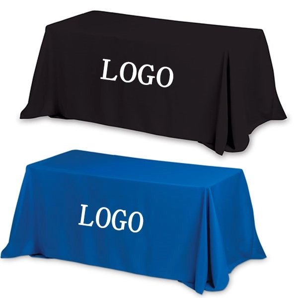 3-Sided Economy 8 Ft Table Covers - 3-Sided Economy 8 Ft Table Covers - Image 8 of 8
