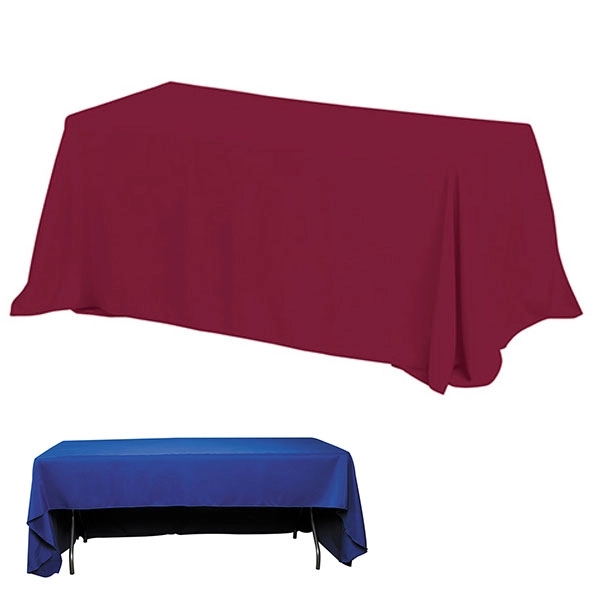 3-Sided Economy 8 Ft Table Covers - 3-Sided Economy 8 Ft Table Covers - Image 7 of 8