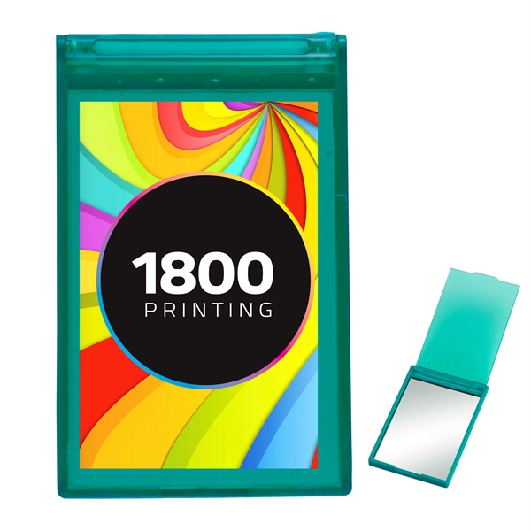 Tek Booklet with Rectangle Compact Mirror - Tek Booklet with Rectangle Compact Mirror - Image 8 of 9