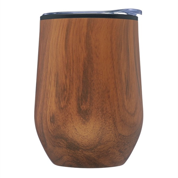 12 oz Palmera Stemless Wine Glasses with Lid - 12 oz Palmera Stemless Wine Glasses with Lid - Image 4 of 5