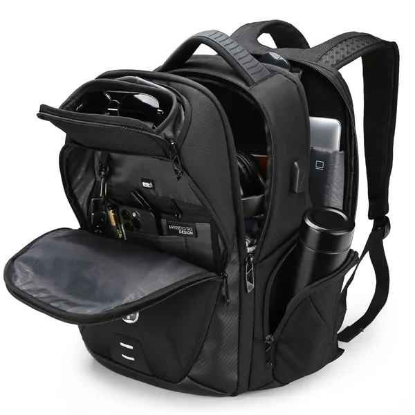 SwissDigital® TERABYTE NG Stylish Travel Backpack
