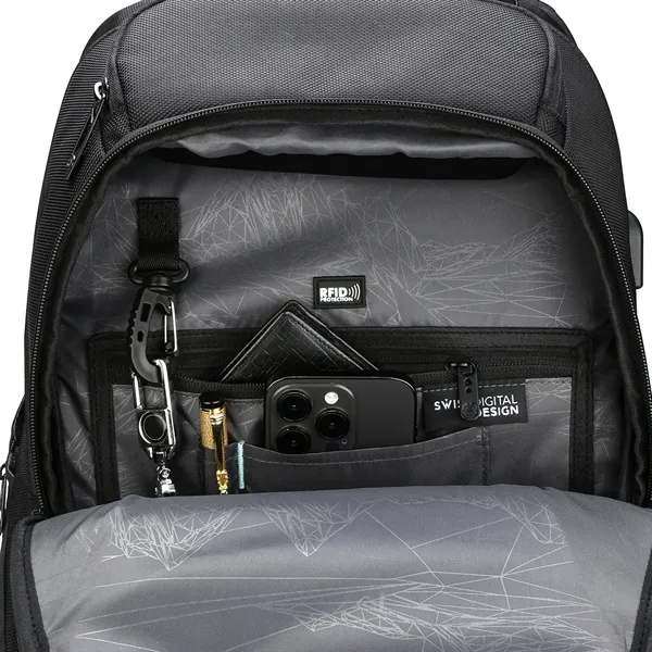 SwissDigital® TERABYTE NG Stylish Travel Backpack