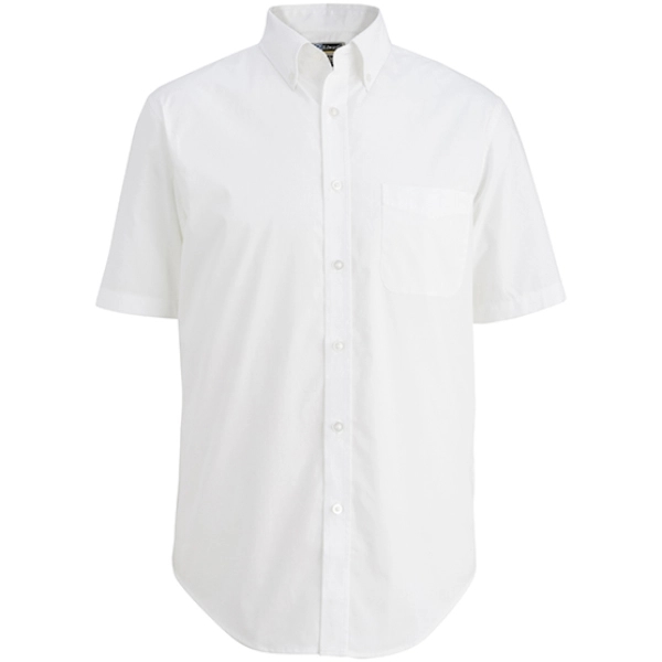 Men's Short Sleeve Stretch Poplin Shirt - Men's Short Sleeve Stretch Poplin Shirt - Image 3 of 3