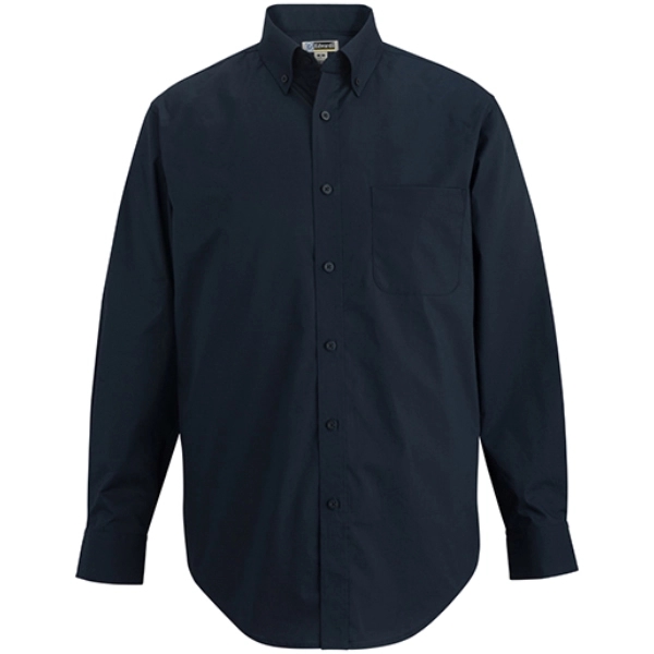 Men's L/S Stretch Poplin Shirt - Men's L/S Stretch Poplin Shirt - Image 1 of 5