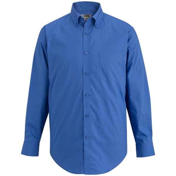 Men's L/S Stretch Poplin Shirt - Men's L/S Stretch Poplin Shirt - Image 4 of 5