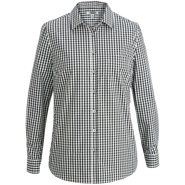 Ladies' L/S Stretch Poplin Blouse - Ladies' L/S Stretch Poplin Blouse - Image 5 of 5