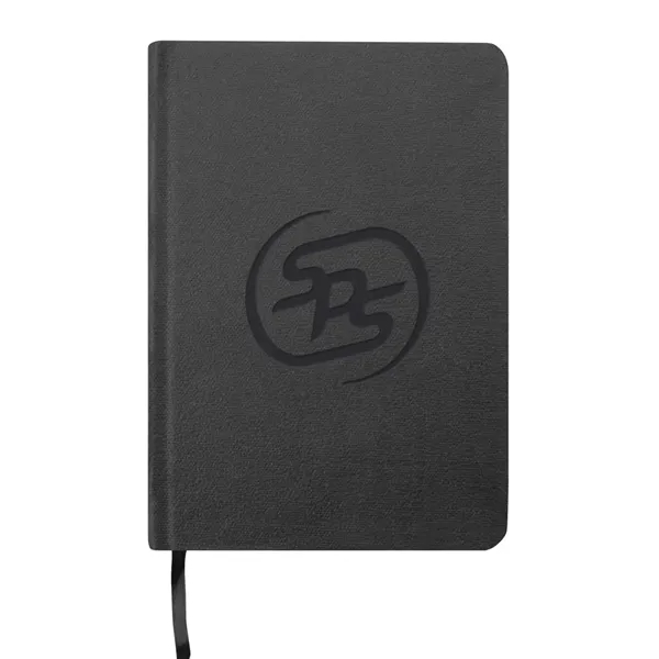 Chilko Tomato Leather Sleek Pattern Hardcover Journal