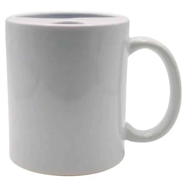 11 oz Ceramic Mug with Splash Guard