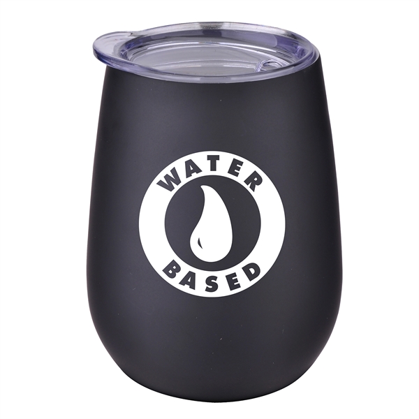 10 oz Stemless Wine Glass Gift Box Set Plum Grove