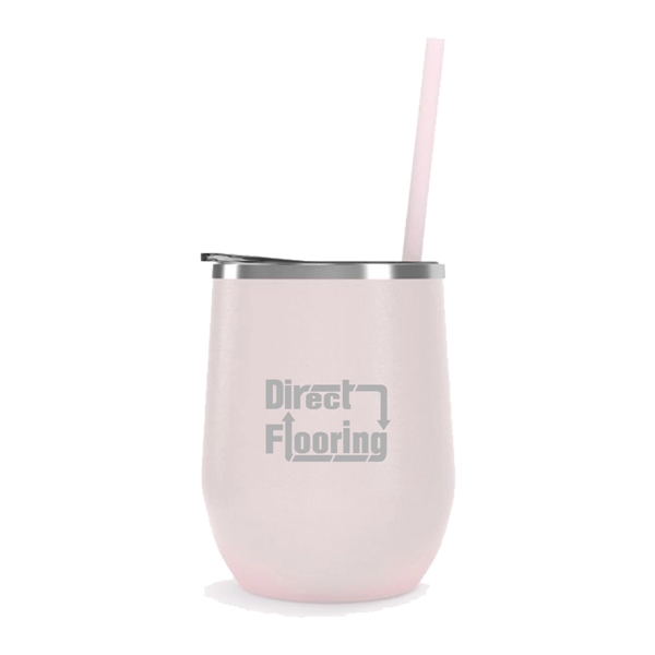 Maars 12oz Bev Stainless Steel Wine Tumbler - Maars 12oz Bev Stainless Steel Wine Tumbler - Image 7 of 42
