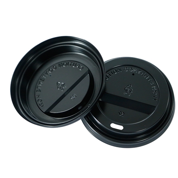 8 oz Double Wall Paper Coffee Cup with Lid - 8 oz Double Wall Paper Coffee Cup with Lid - Image 3 of 3