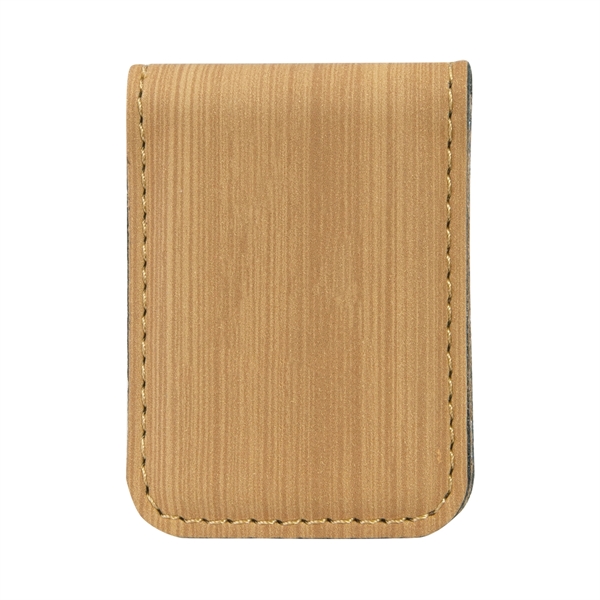 Bamboo Leatherette Money Clip - Bamboo Leatherette Money Clip - Image 1 of 1
