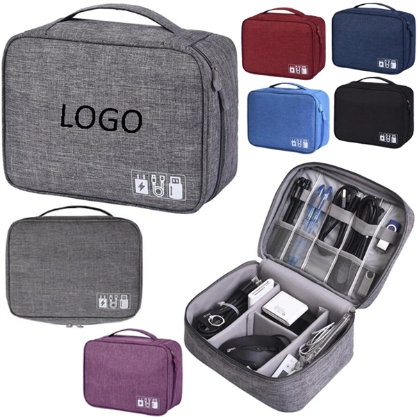 Electronic Accessories Travel Organizer Bag - Electronic Accessories Travel Organizer Bag - Image 0 of 0
