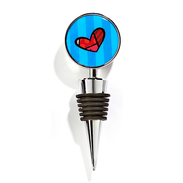 Round Double Sided Bottle Stopper - Round Double Sided Bottle Stopper - Image 0 of 1