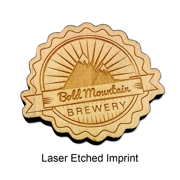 Custom Laser Etched Birch Magnets - Custom Laser Etched Birch Magnets - Image 1 of 4