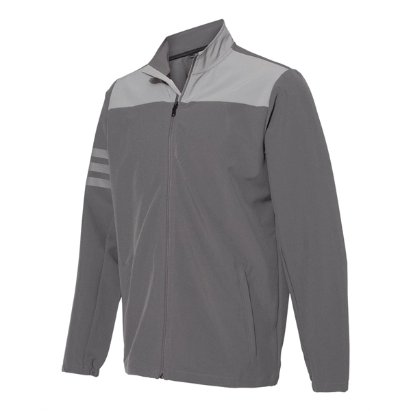 Adidas 3-Stripes Full-Zip Jacket - Adidas 3-Stripes Full-Zip Jacket - Image 1 of 6