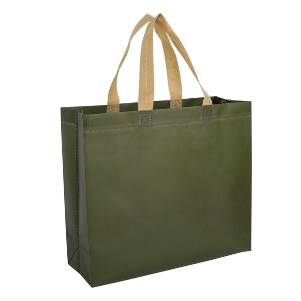 Laminated Non-Woven Tote Bag - Laminated Non-Woven Tote Bag - Image 2 of 5