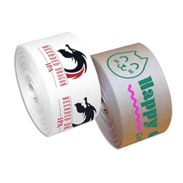 White Reinforced Water Activated Tape - White Reinforced Water Activated Tape - Image 0 of 0