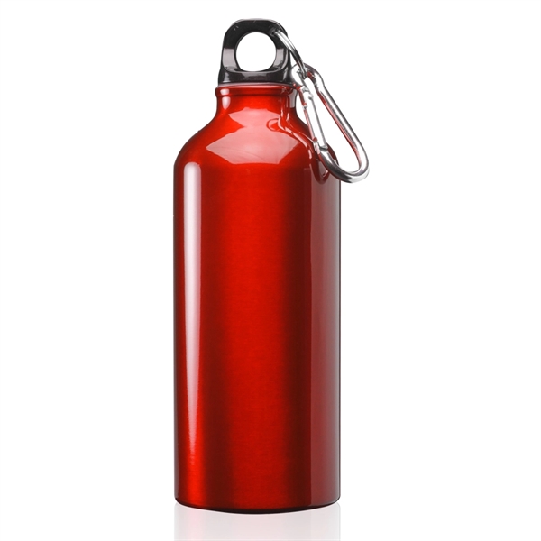 Hummer H2 Water Bottle Licensed Red Metal Carabiner Aluminum 8.5”