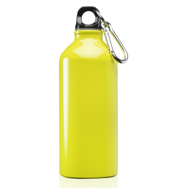 20 oz. Aluminum Sports Bottle w/ Carabiner - 20 oz. Aluminum Sports Bottle w/ Carabiner - Image 11 of 29