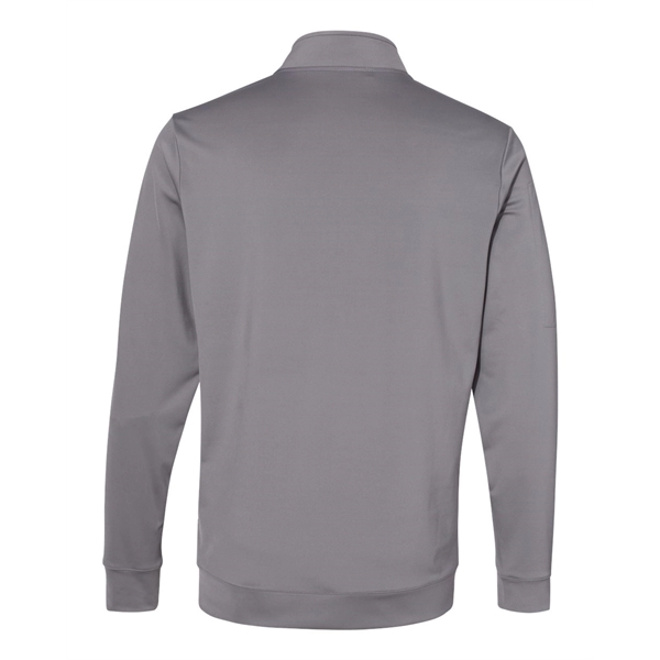 Adidas Performance Textured Quarter-Zip Pullover - Adidas Performance Textured Quarter-Zip Pullover - Image 8 of 12