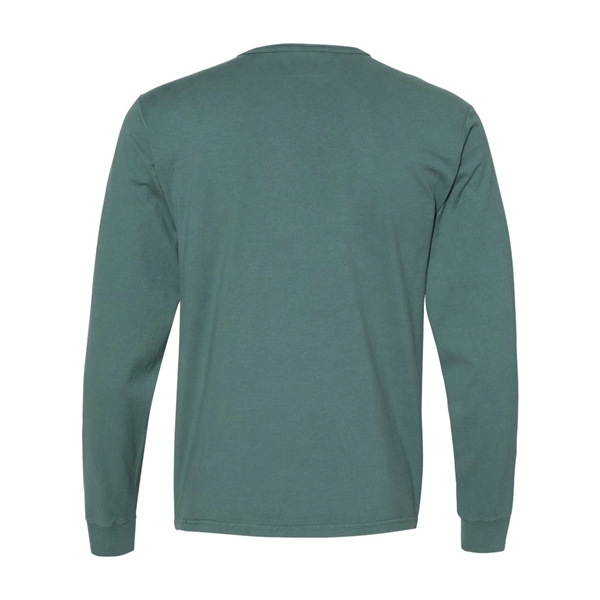 Champion Garment-Dyed Long Sleeve T-Shirt - Champion Garment-Dyed Long Sleeve T-Shirt - Image 6 of 18