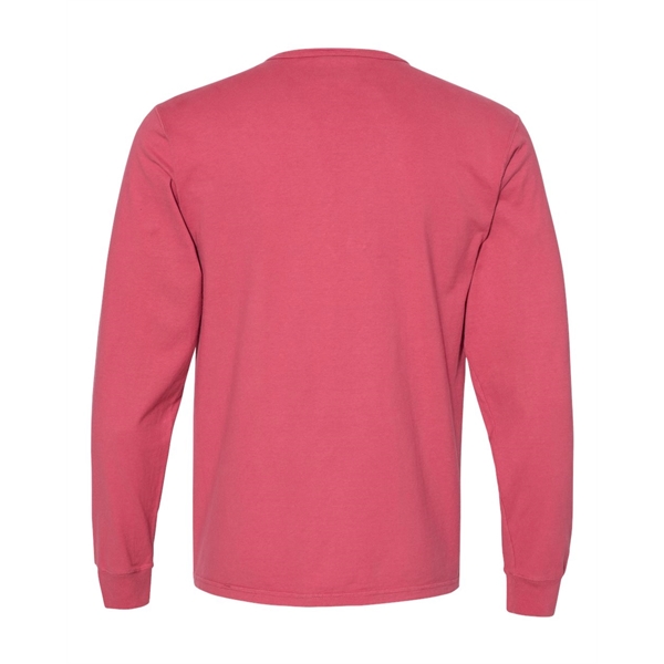 Champion Garment-Dyed Long Sleeve T-Shirt - Champion Garment-Dyed Long Sleeve T-Shirt - Image 9 of 18