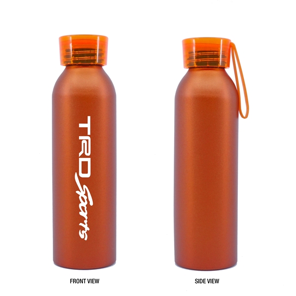 20oz. Aluminum Bottle with Silicone Carrying Strap - 20oz. Aluminum Bottle with Silicone Carrying Strap - Image 3 of 7