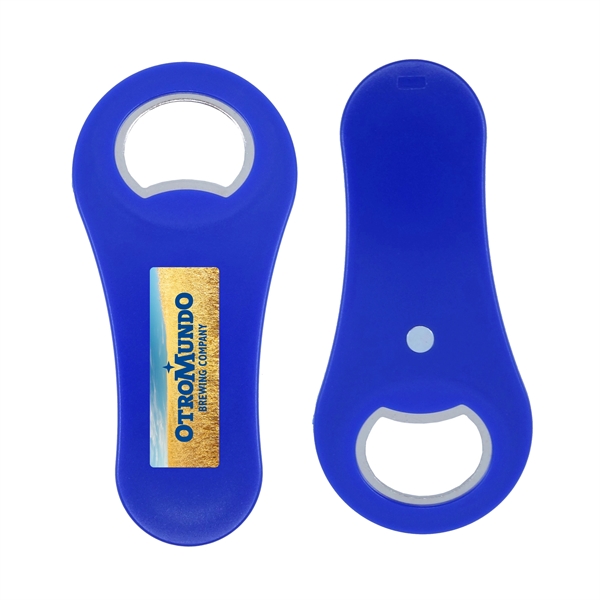 Rounded Bottle Opener with Magnet - Rounded Bottle Opener with Magnet - Image 2 of 14