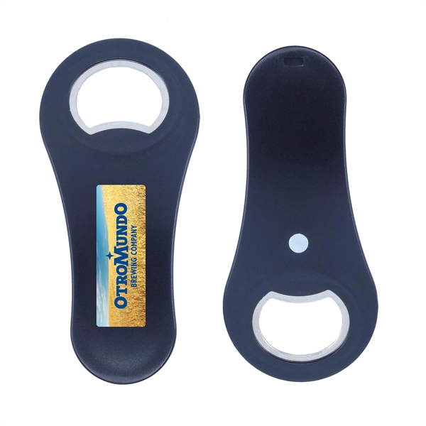 Rounded Bottle Opener with Magnet - Rounded Bottle Opener with Magnet - Image 5 of 14