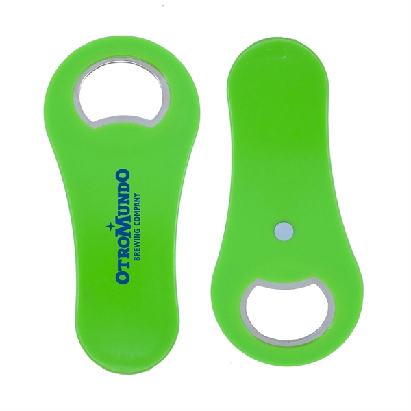 Rounded Bottle Opener with Magnet - Rounded Bottle Opener with Magnet - Image 6 of 14