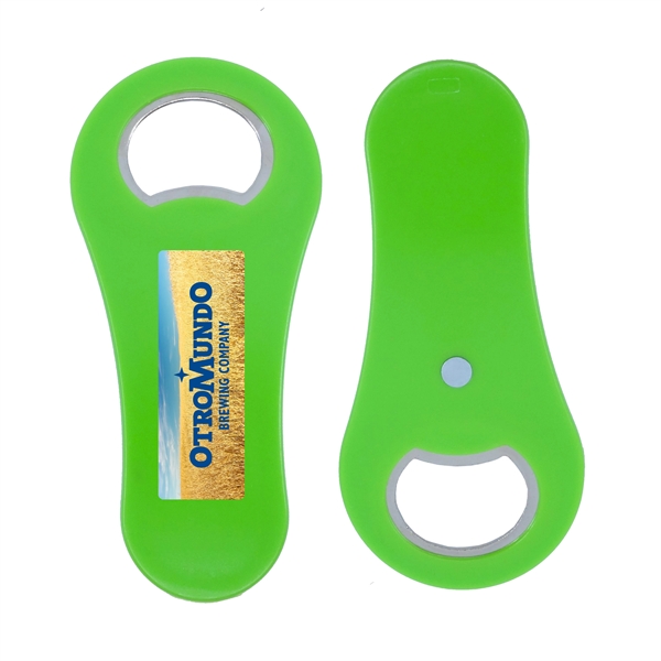 Rounded Bottle Opener with Magnet - Rounded Bottle Opener with Magnet - Image 8 of 14