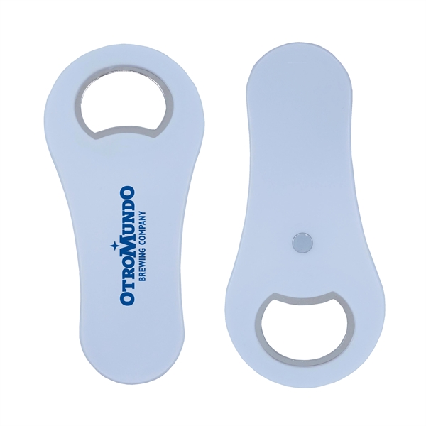 Rounded Bottle Opener with Magnet - Rounded Bottle Opener with Magnet - Image 12 of 14
