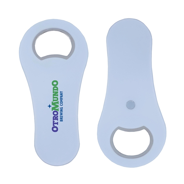 Rounded Bottle Opener with Magnet - Rounded Bottle Opener with Magnet - Image 13 of 14
