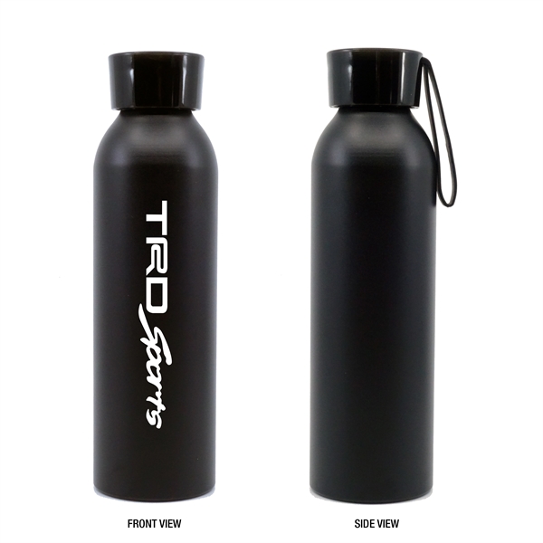 20oz. Aluminum Bottle with Silicone Carrying Strap