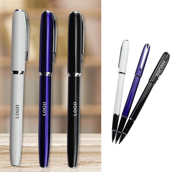 Slim Metal Gel Pen - Slim Metal Gel Pen - Image 0 of 1