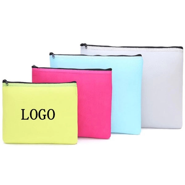 Neoprene Zipper Cosmetic Pouch - Neoprene Zipper Cosmetic Pouch - Image 6 of 8
